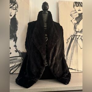 Wildflower Faux fur vest